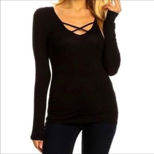 So brand cross cross long sleeve